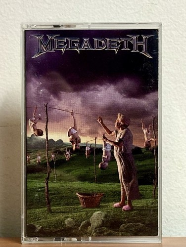 Megadeth youthanasia cassette - megadeth,